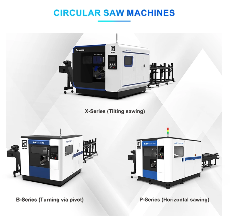 Non-Ferrous Metal Die Cutting Circular Saw Machine, Automatic Cutting Machine with Hydraulic Power